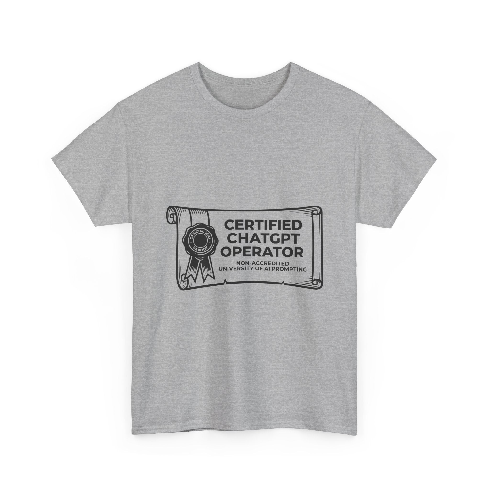 Certified ChatGPT Operator (Light Tee)
