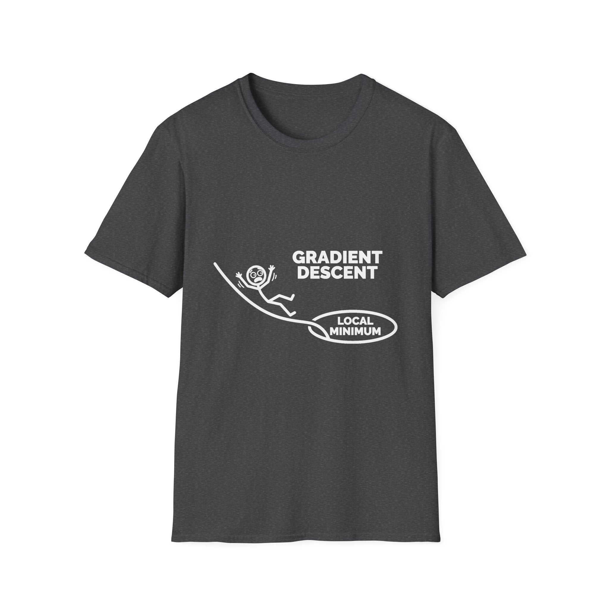 Gradient Descent Funny Machine Learning T-Shirt