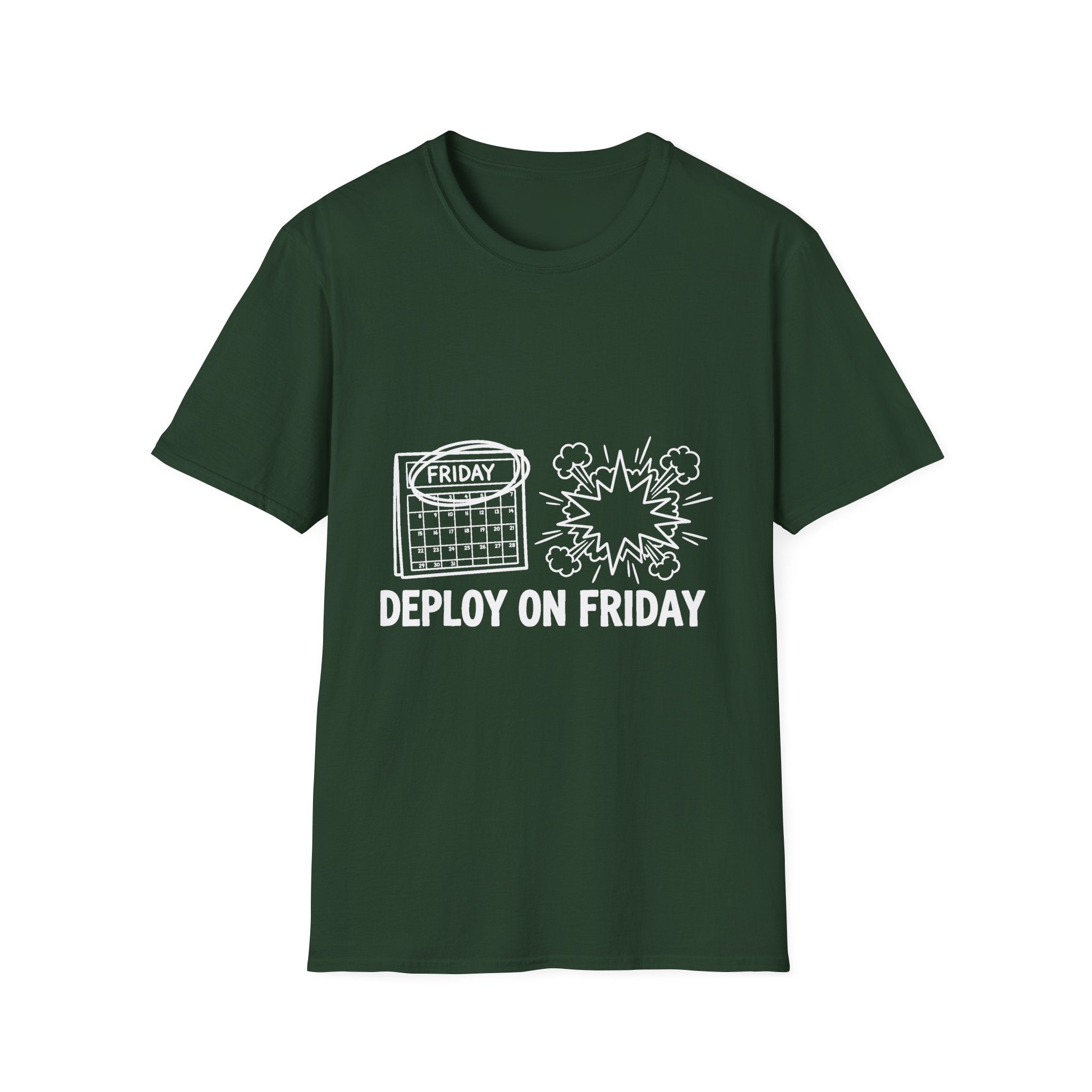 Deploy On Friday Funny T-Shirt