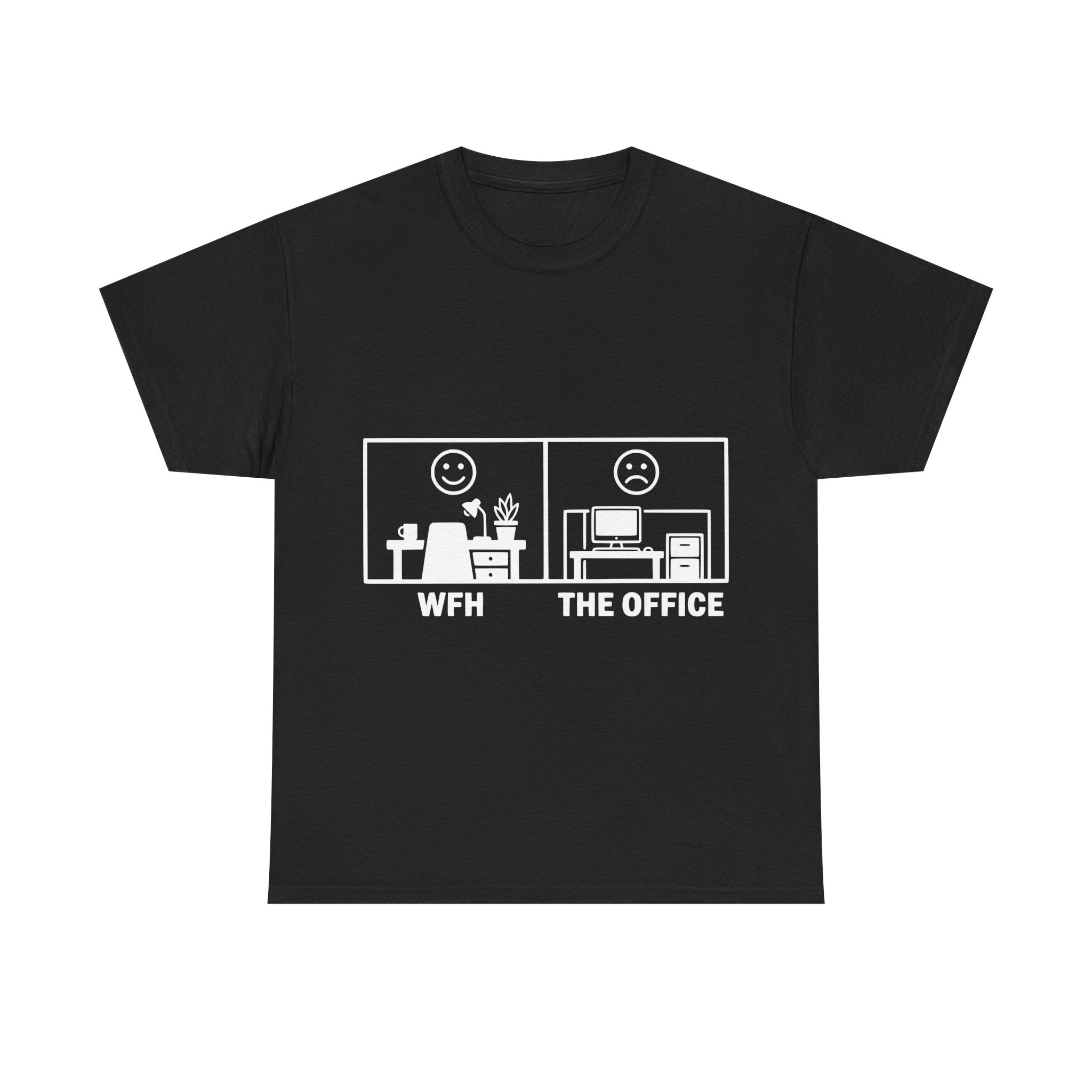 WFH vs The Office (Dark Tee)
