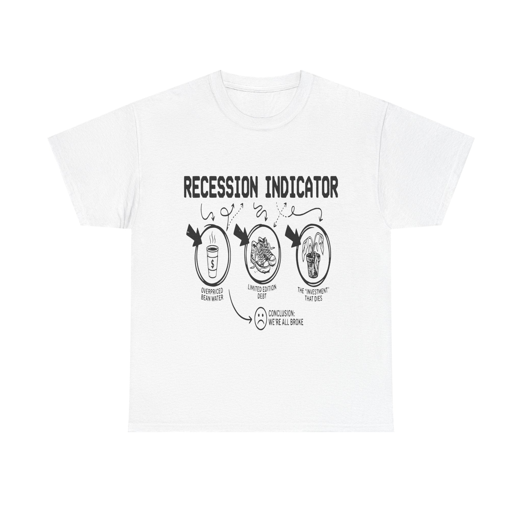Recession Indicator - Light Tee
