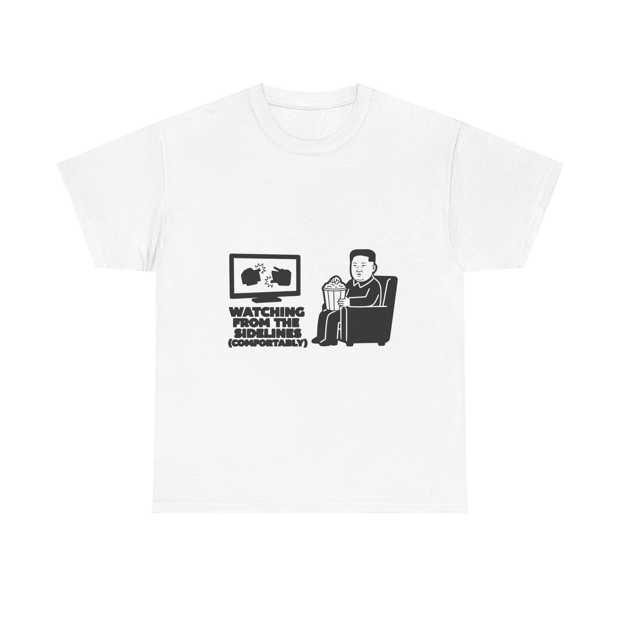 Kim Jong Un Popcorn / Iran War Spectator | Meme T-Shirt