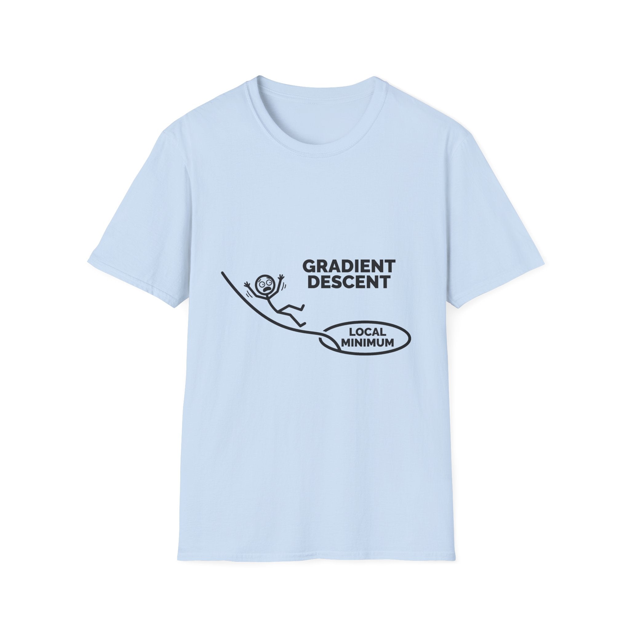 Gradient Descent Funny Machine Learning T-Shirt