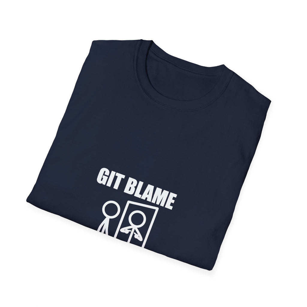Git Blame Funny Developer T-Shirt