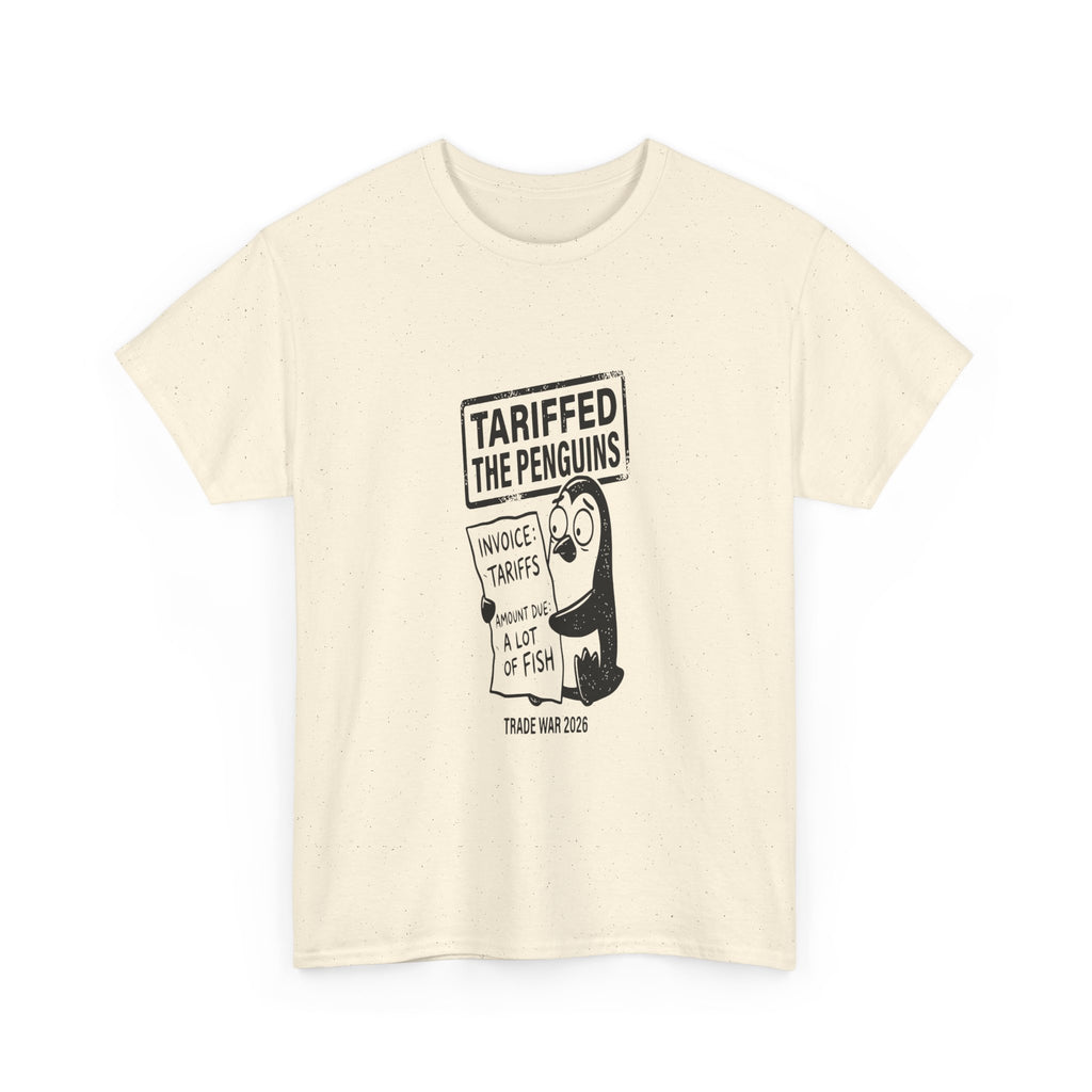 Penguin Tariff — Light Tee | Cap Riot