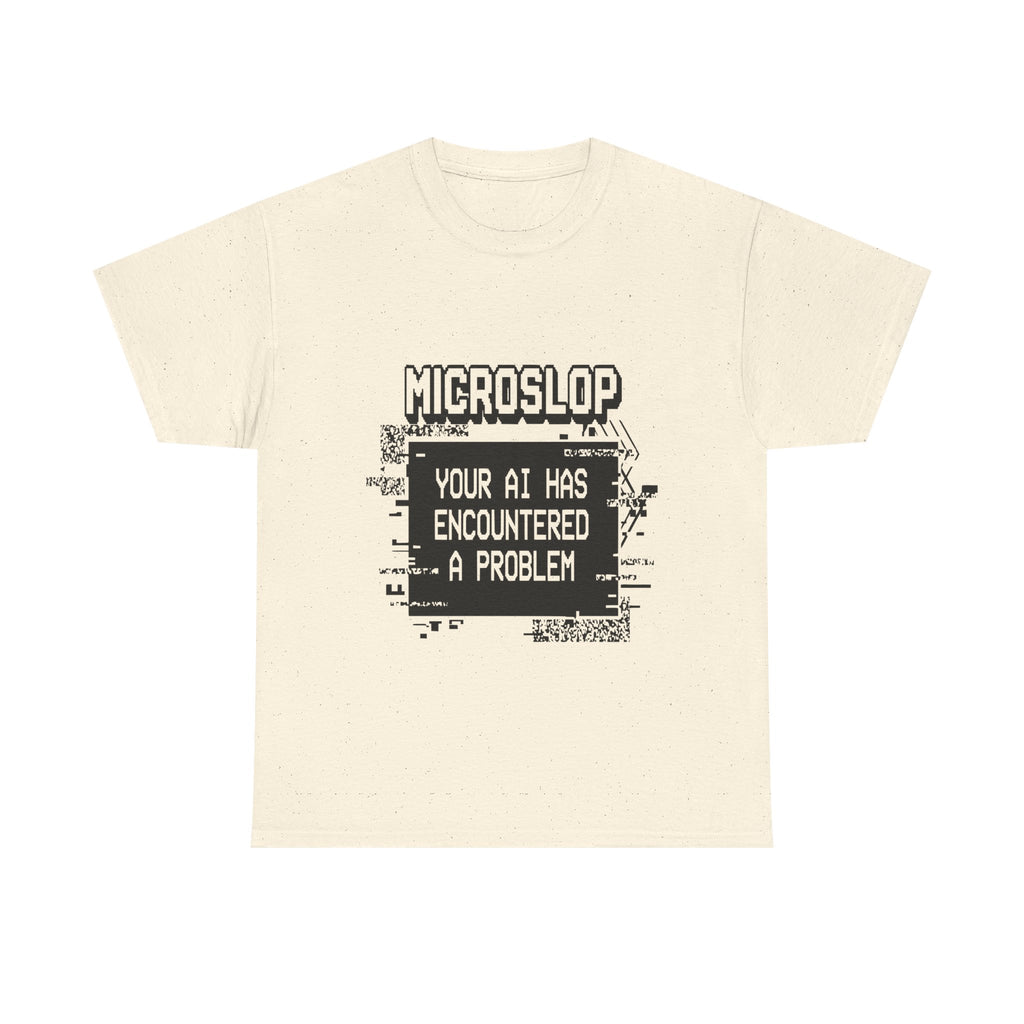 Microslop - Light Tee | Cap Riot