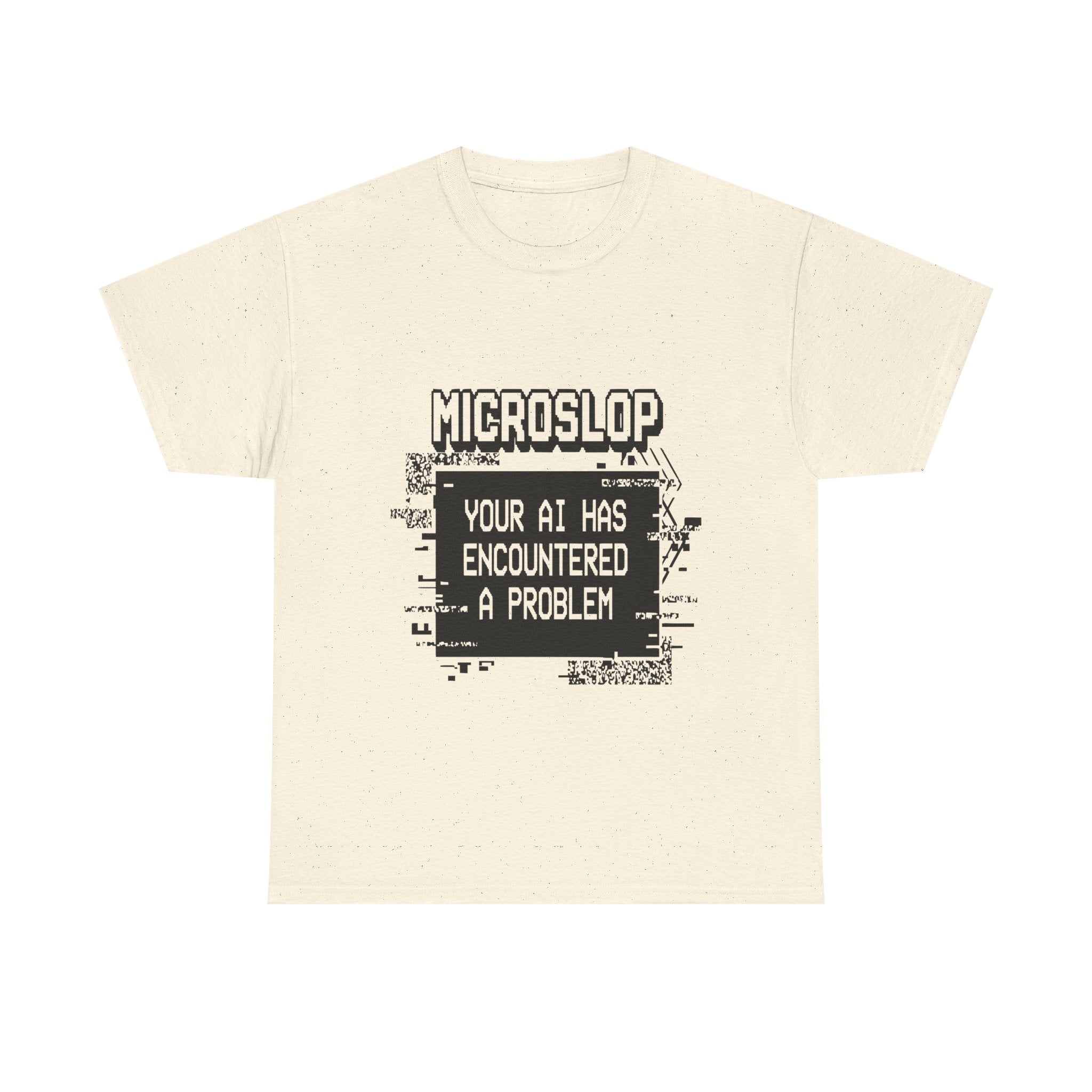 Microslop - Light Tee | Cap Riot