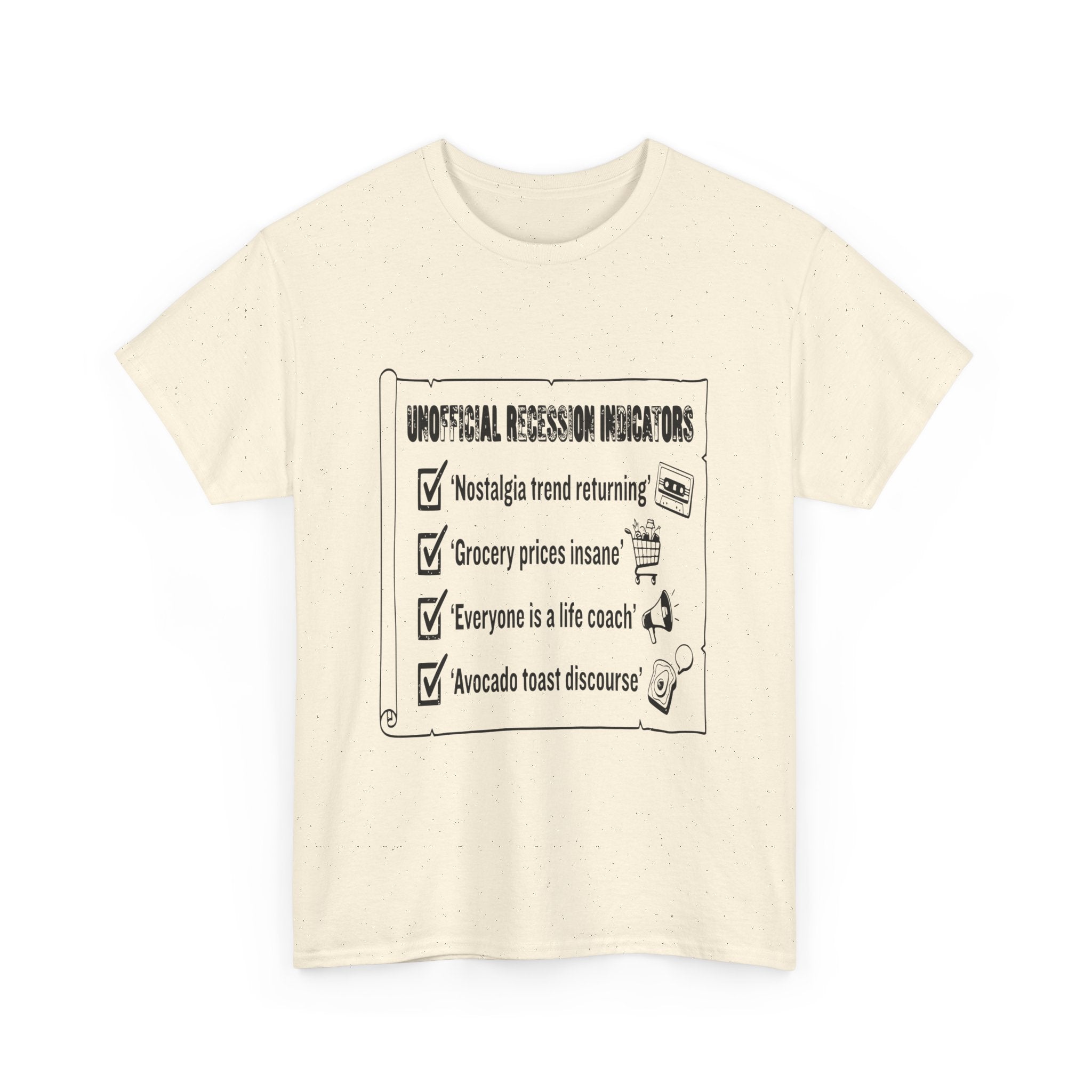 Recession Indicators — Light Tee