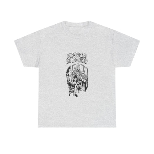 AI Job Interview Nod Wisely — Light Tee