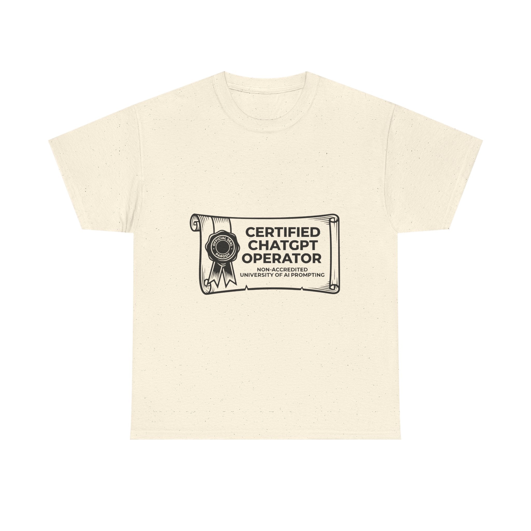 Certified ChatGPT Operator (Light Tee)