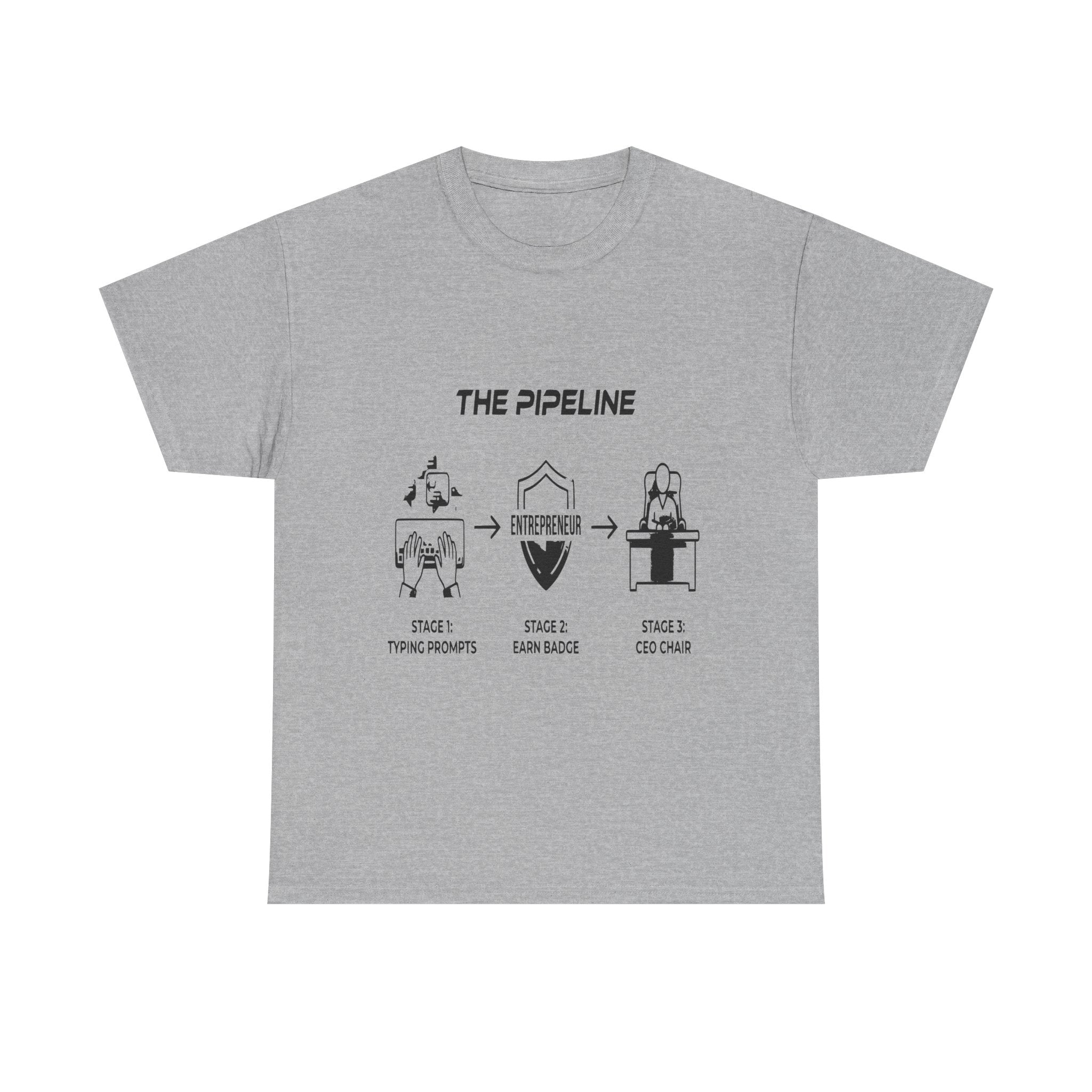 Prompt Engineer CEO - Light Tee | Cap Riot