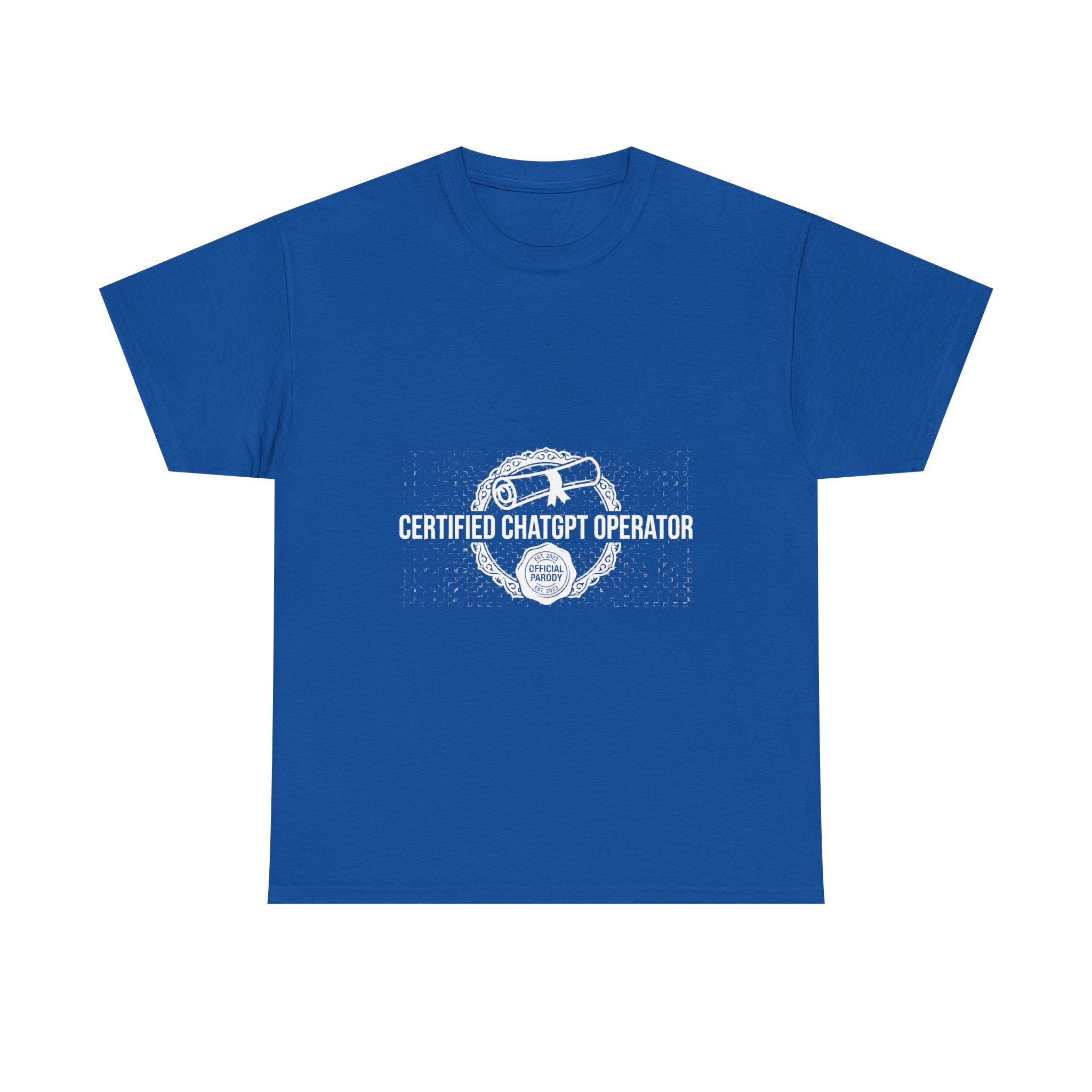 Certified ChatGPT Operator — Dark Tee