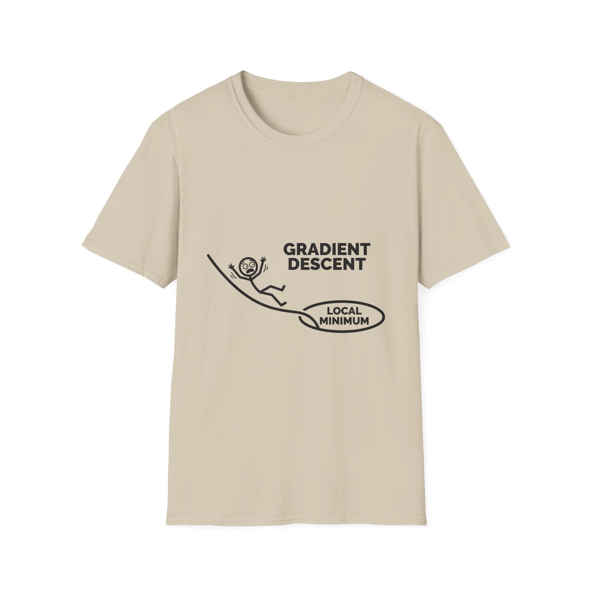 Gradient Descent Funny Machine Learning T-Shirt