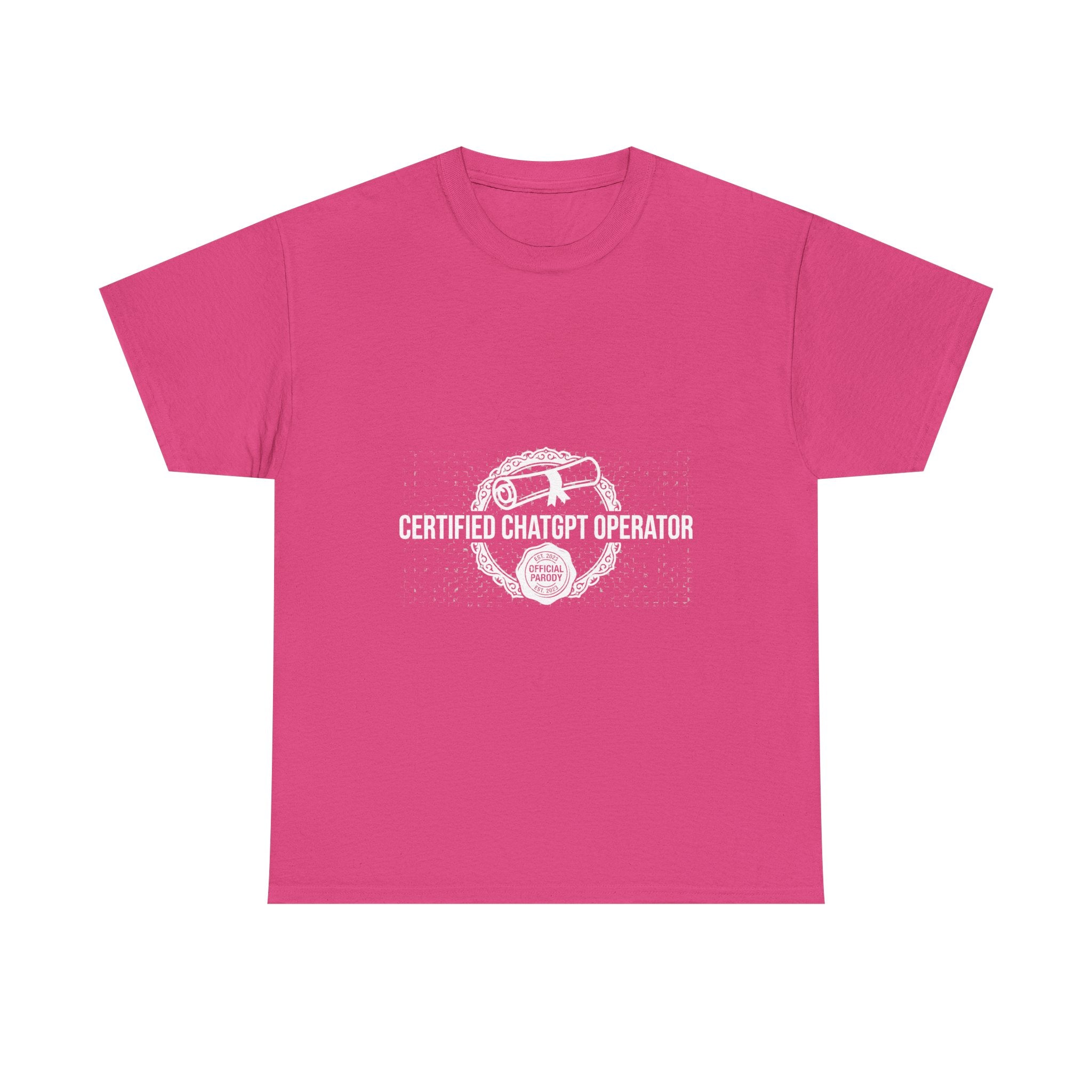 Certified ChatGPT Operator — Dark Tee