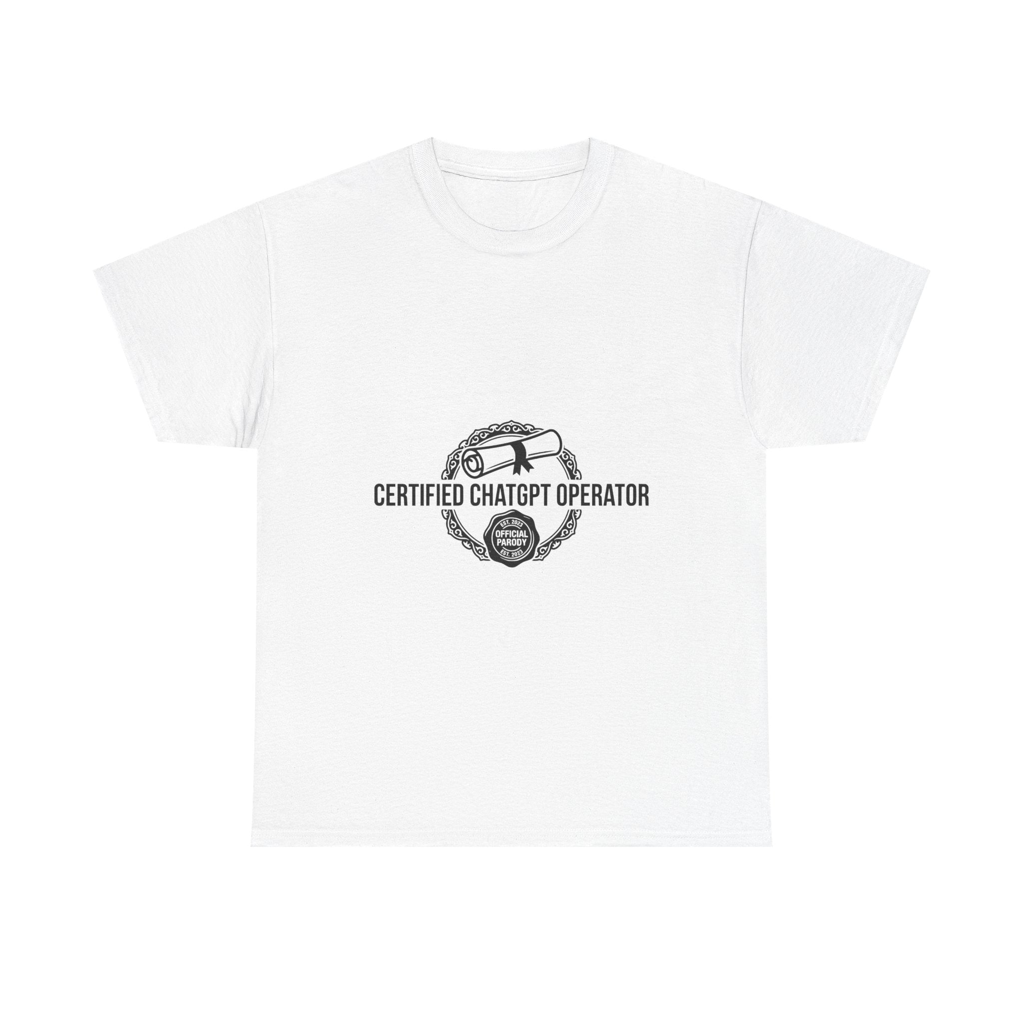 Certified ChatGPT Operator — Light Tee
