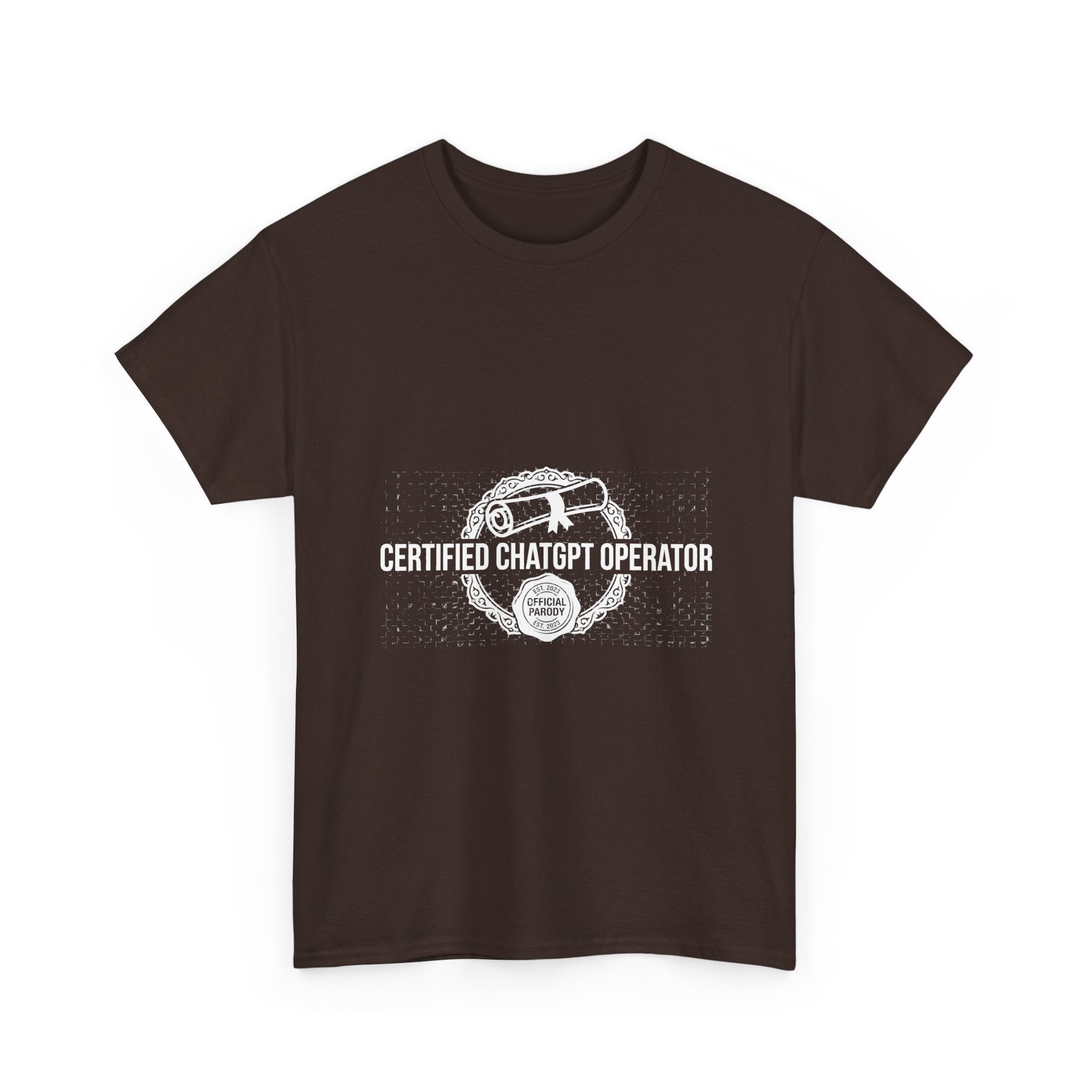 Certified ChatGPT Operator — Dark Tee