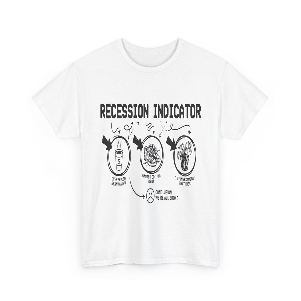 Recession Indicator - Light Tee