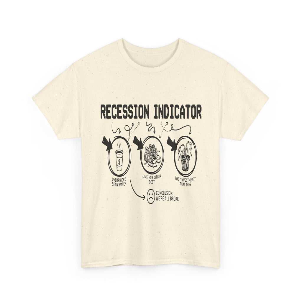 Recession Indicator - Light Tee