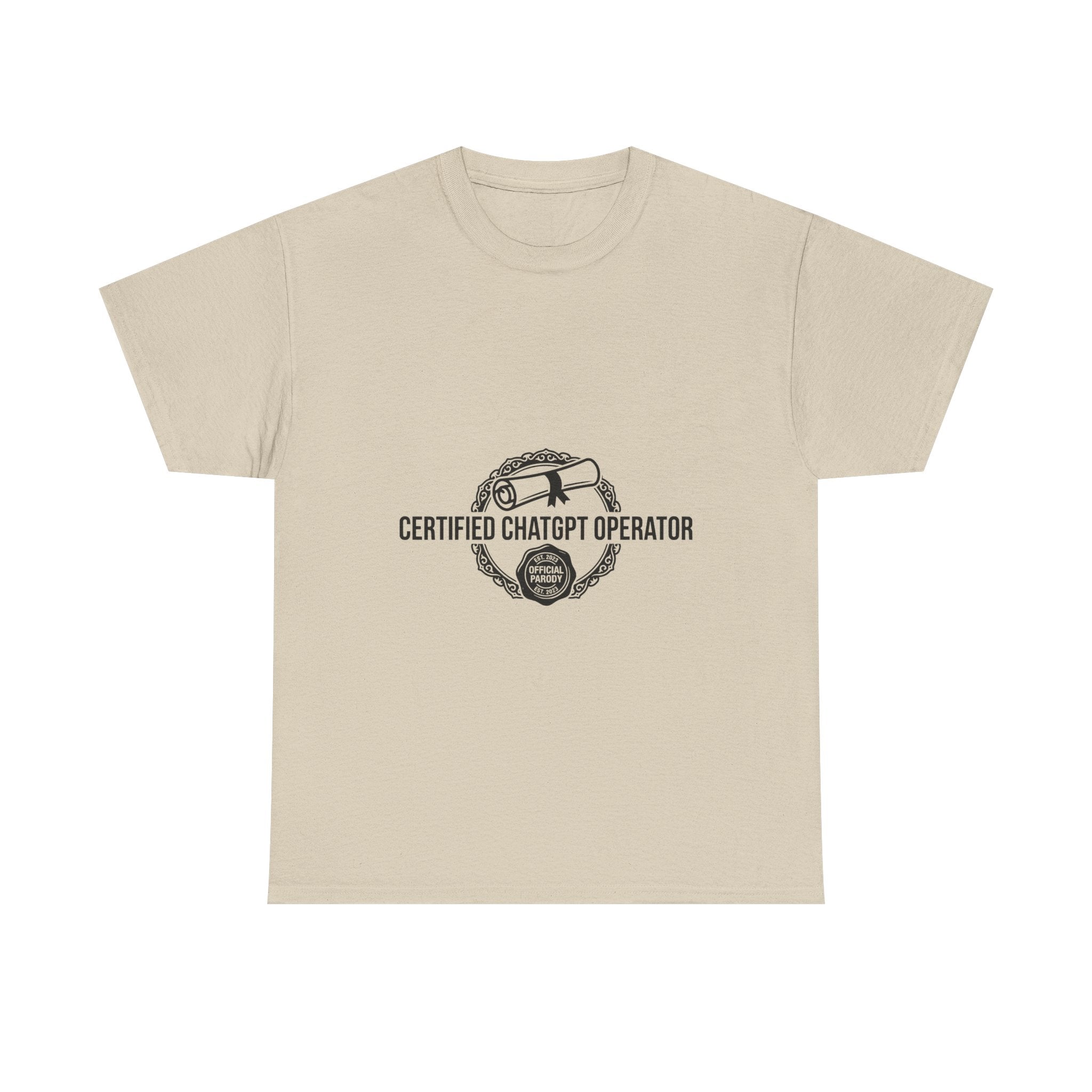 Certified ChatGPT Operator — Light Tee