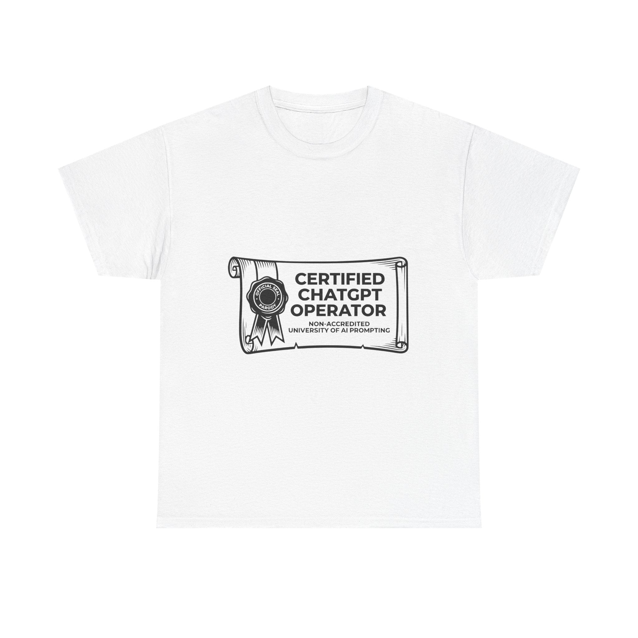 Certified ChatGPT Operator (Light Tee)