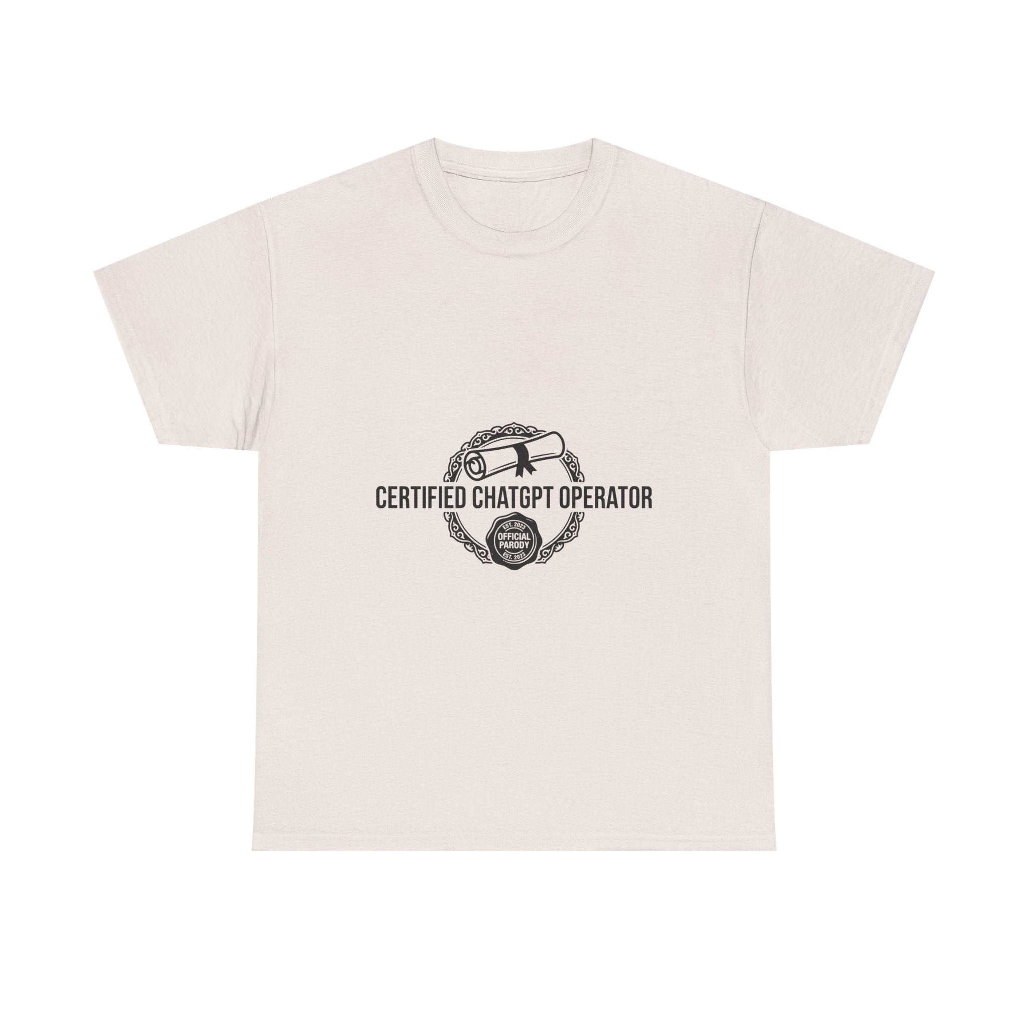 Certified ChatGPT Operator — Light Tee