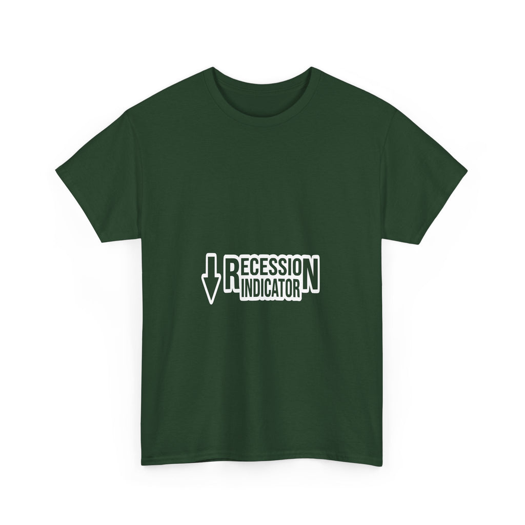 Recession Indicator - Dark Tee | Cap Riot
