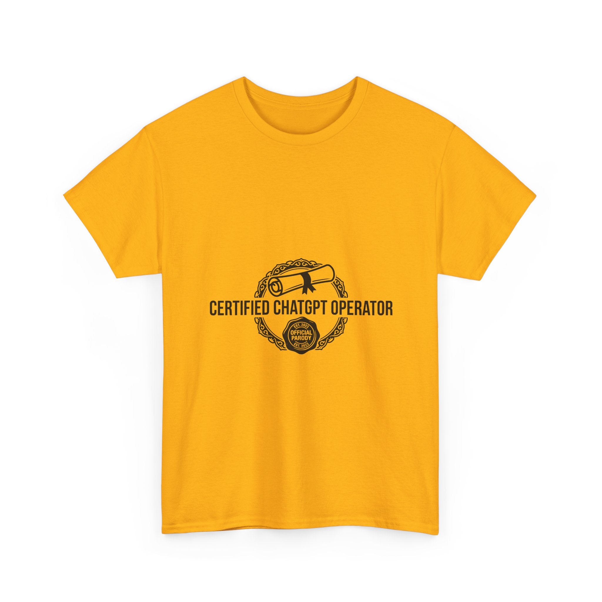 Certified ChatGPT Operator — Light Tee