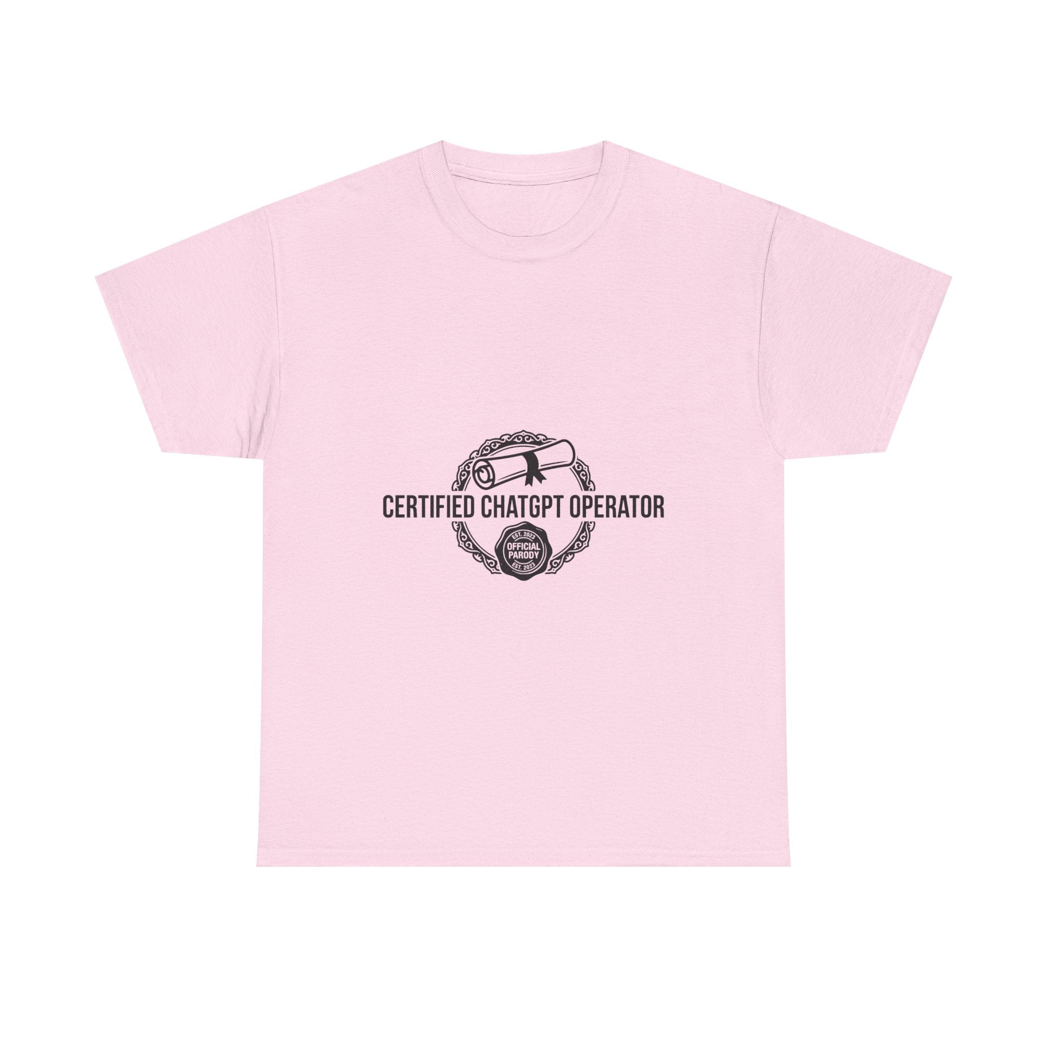 Certified ChatGPT Operator — Light Tee
