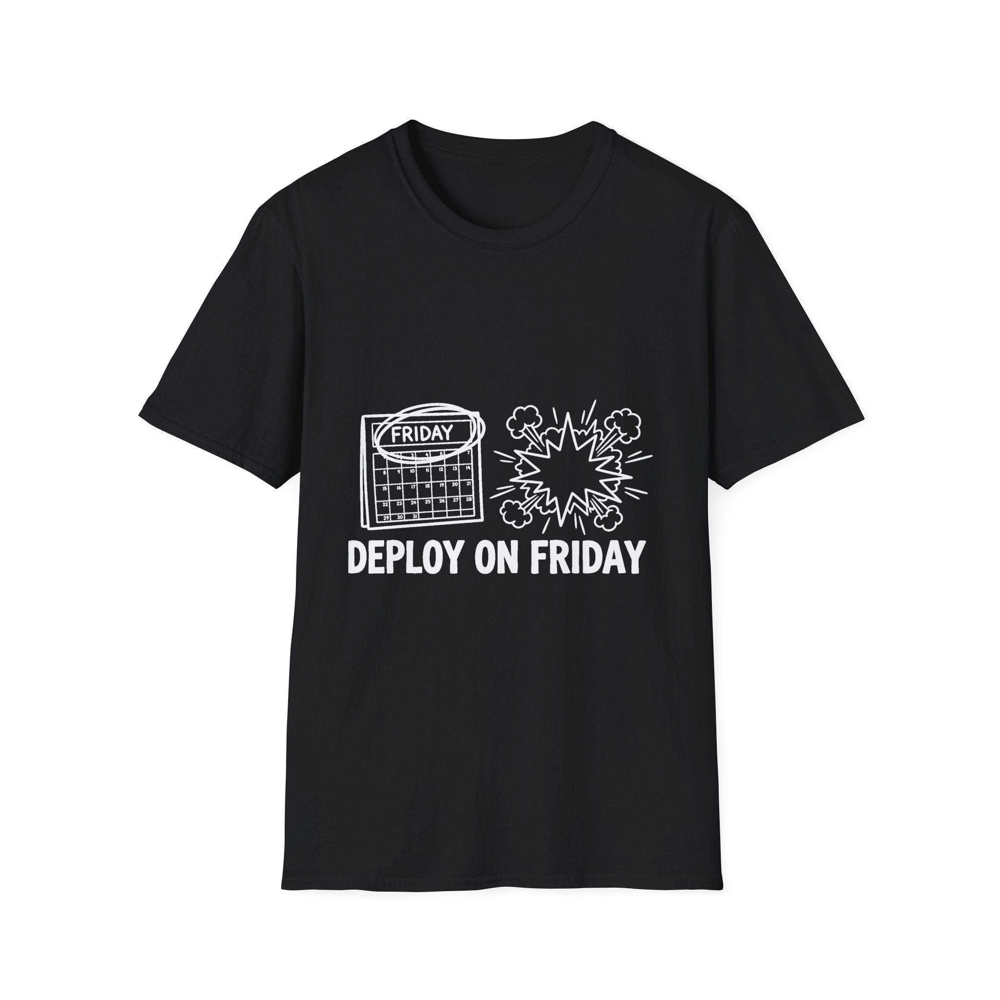 Deploy On Friday Funny T-Shirt