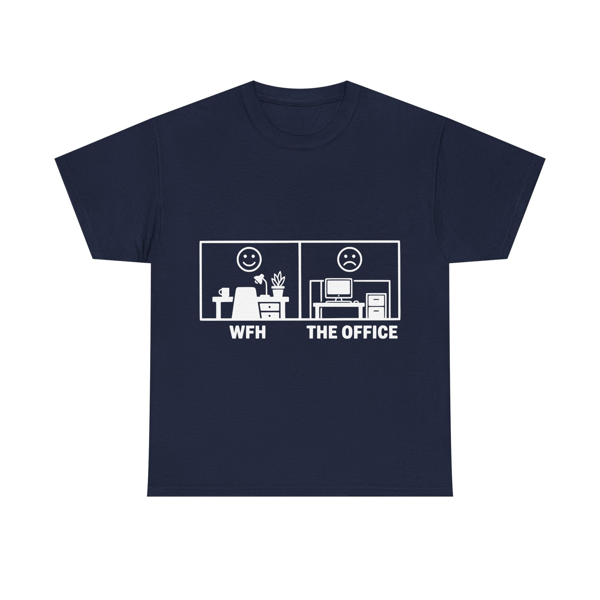 WFH vs The Office (Dark Tee)