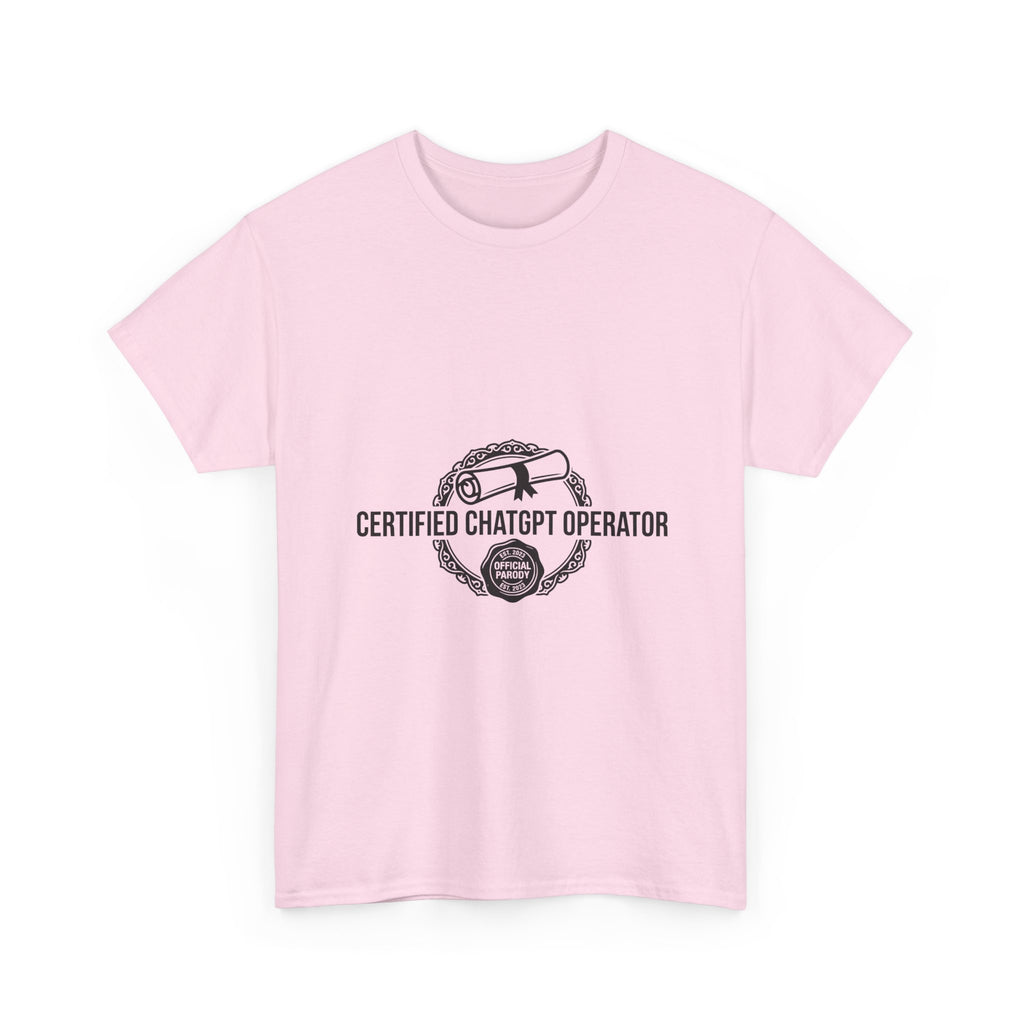 Certified ChatGPT Operator — Light Tee