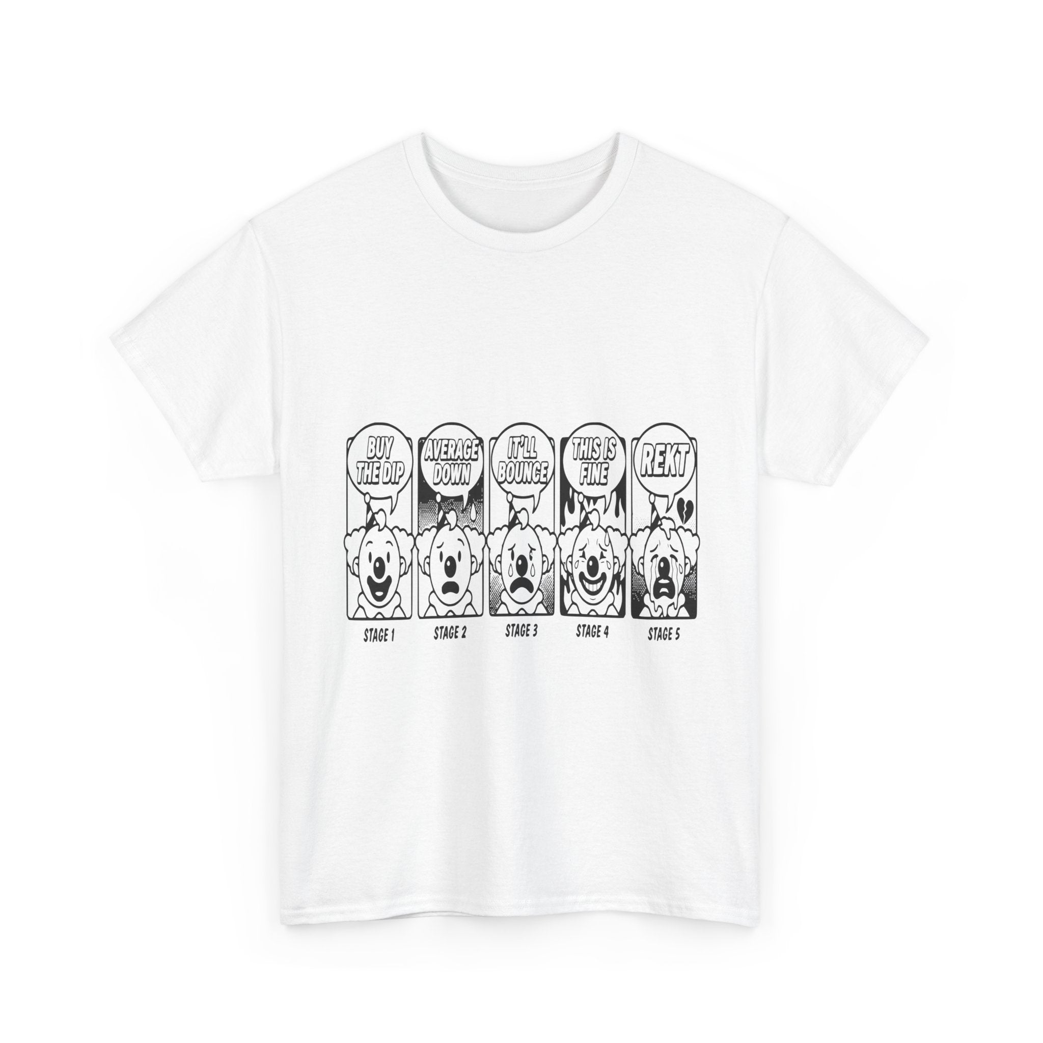 Buy The Dip Clown — Light Tee | Cap Riot