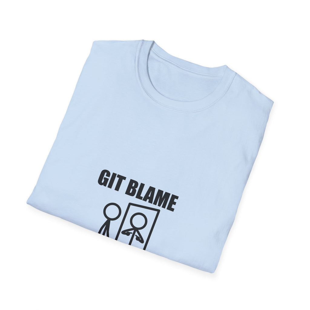 Git Blame Funny Developer T-Shirt