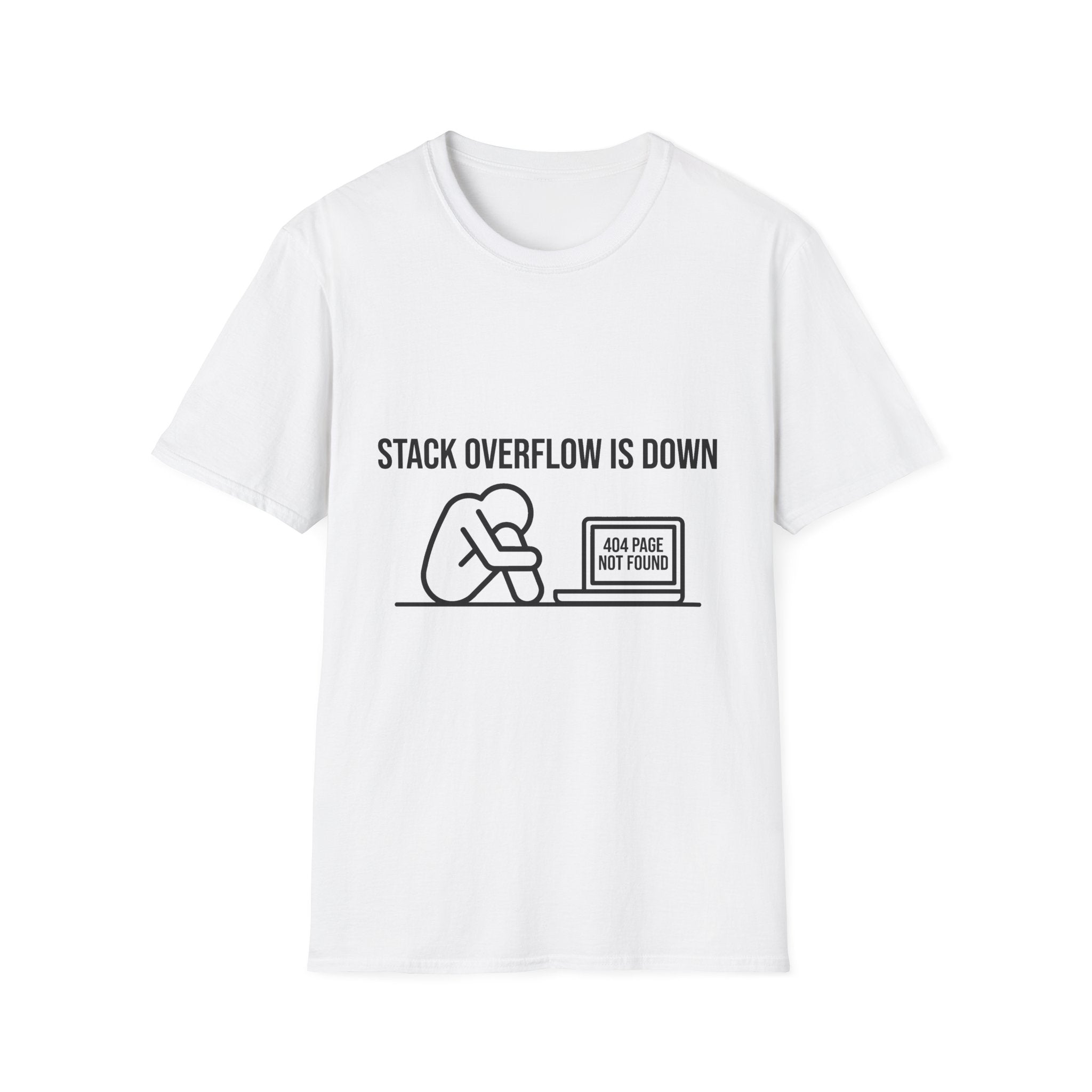 Stack Overflow Is Down Funny T-Shirt