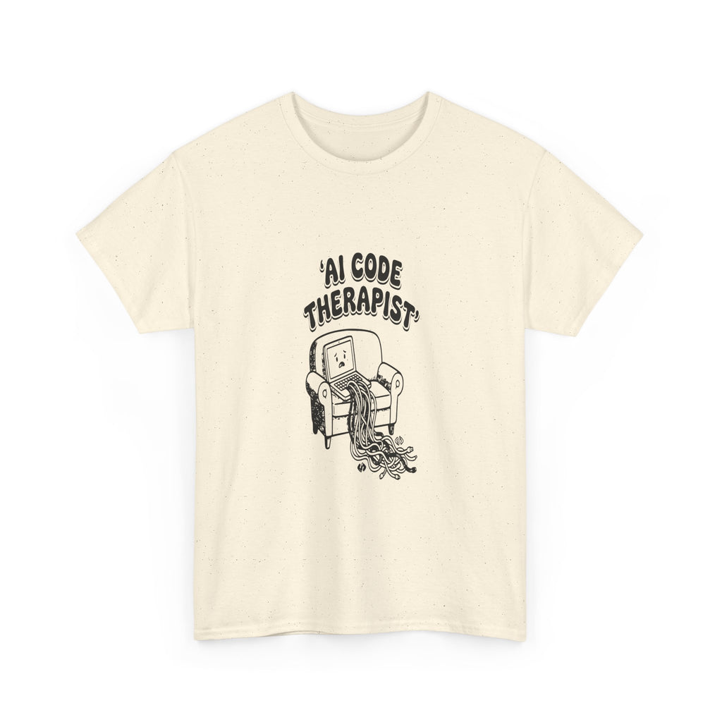 AI Spaghetti Code Therapist — Light Tee